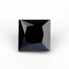 4mm Princess Cut Black Spinel - 107840