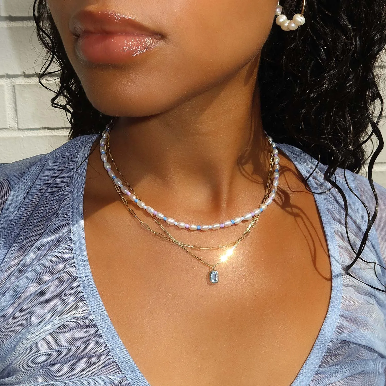 Amalfi Necklace | Periwinkle