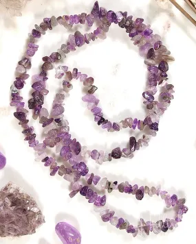 Amethyst Chip Necklace