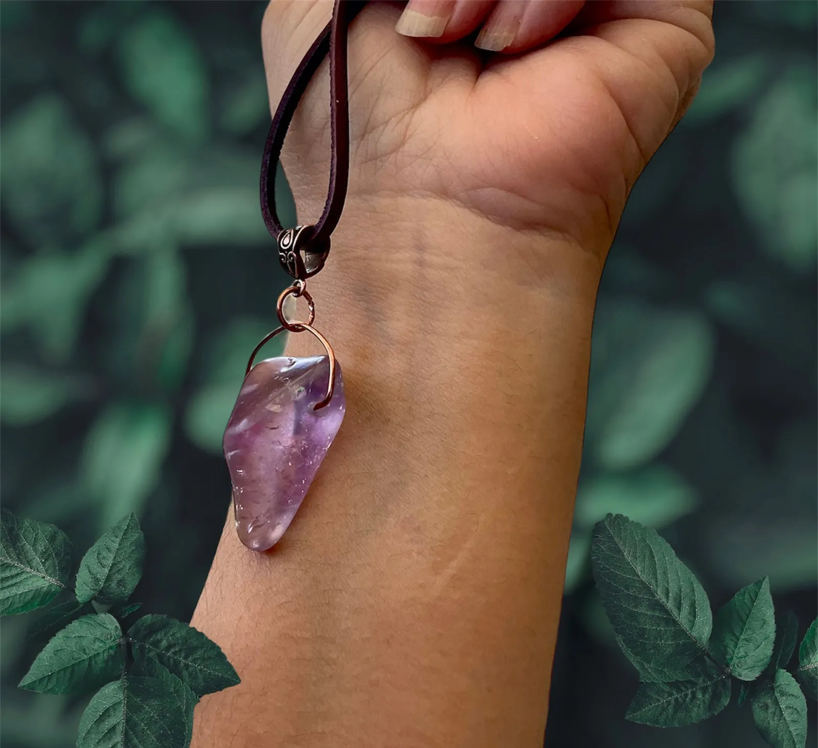 Amethyst Natural Pendant