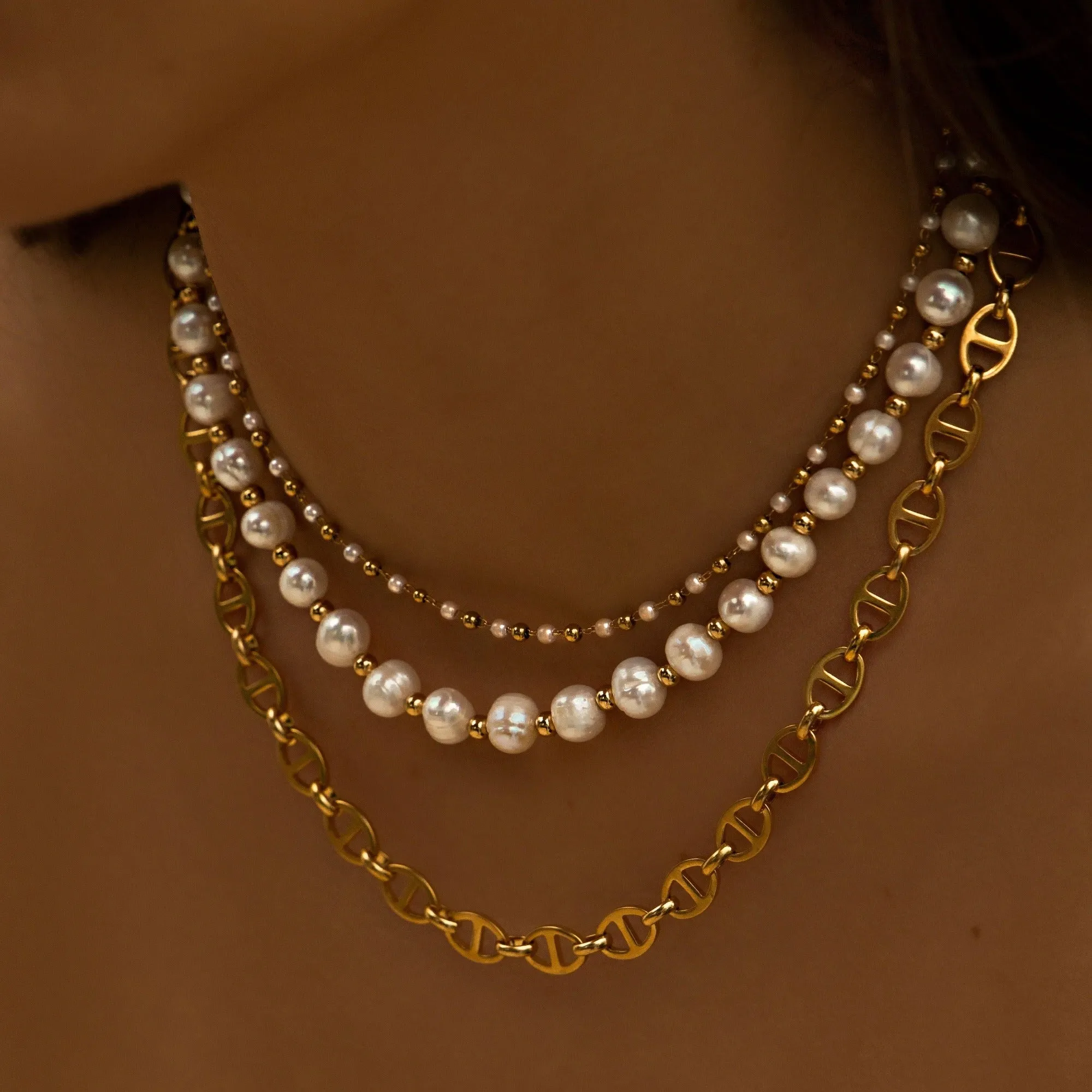 Antalya Pearl Choker