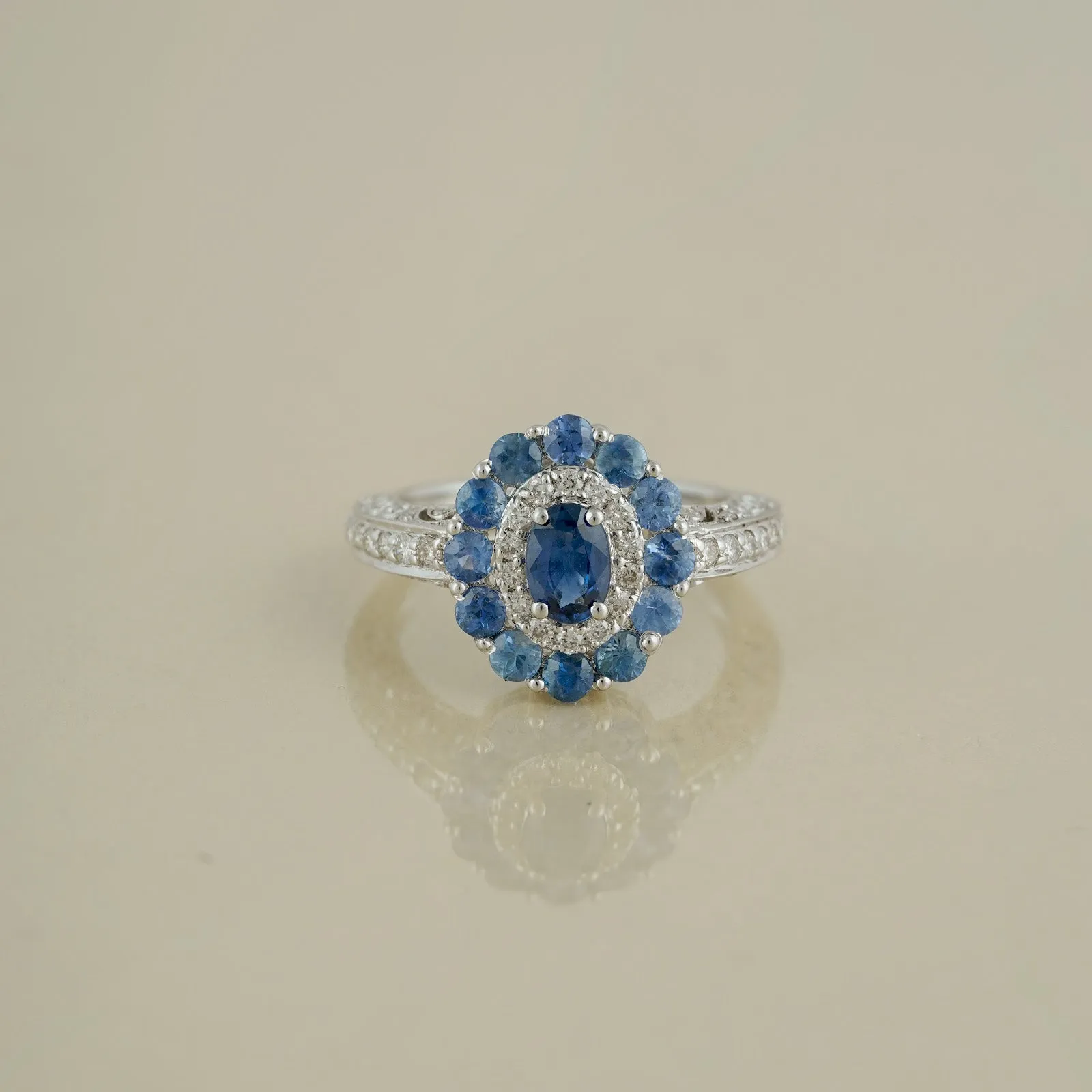 Azure Sapphire Ring