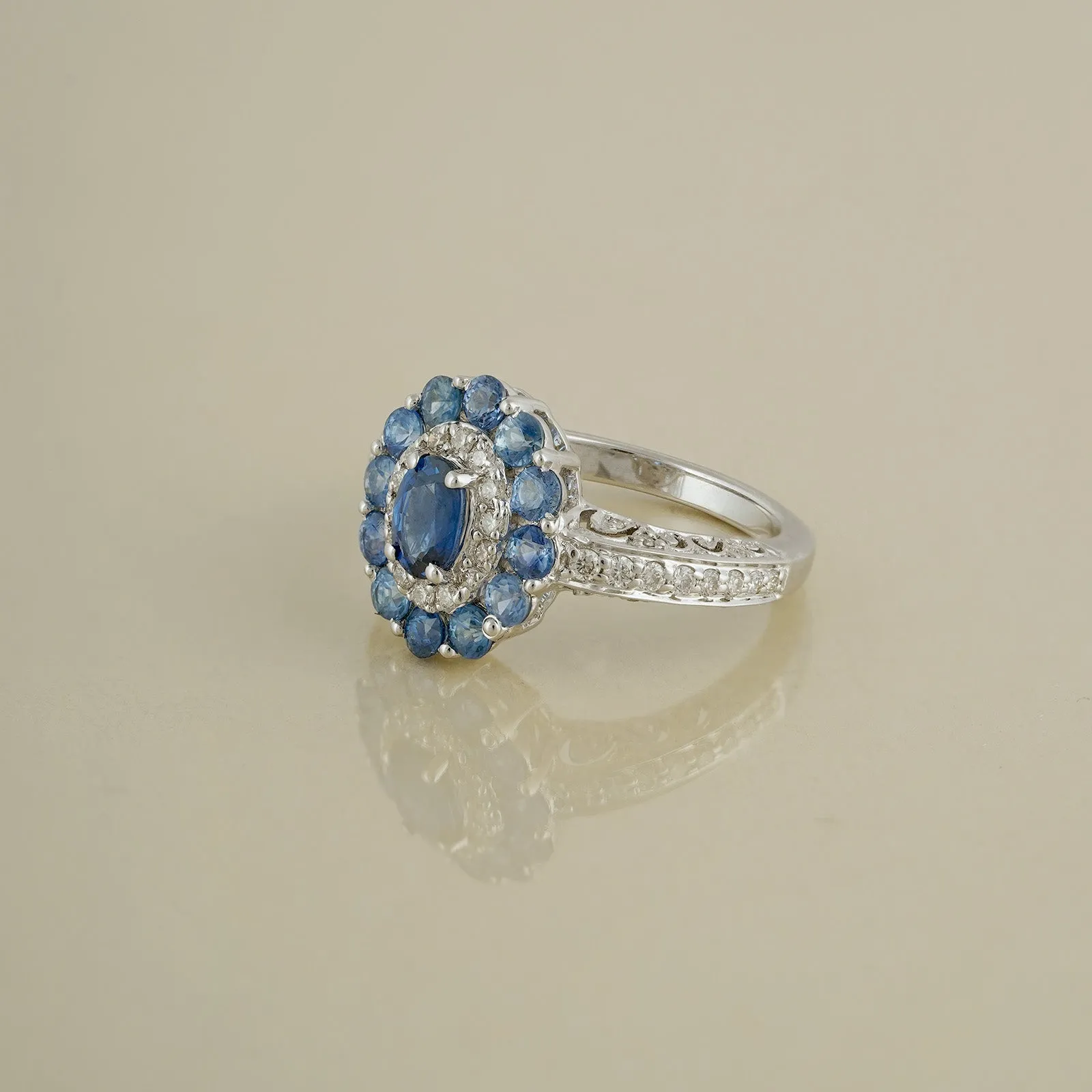 Azure Sapphire Ring