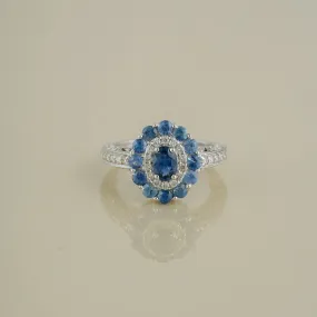 Azure Sapphire Ring