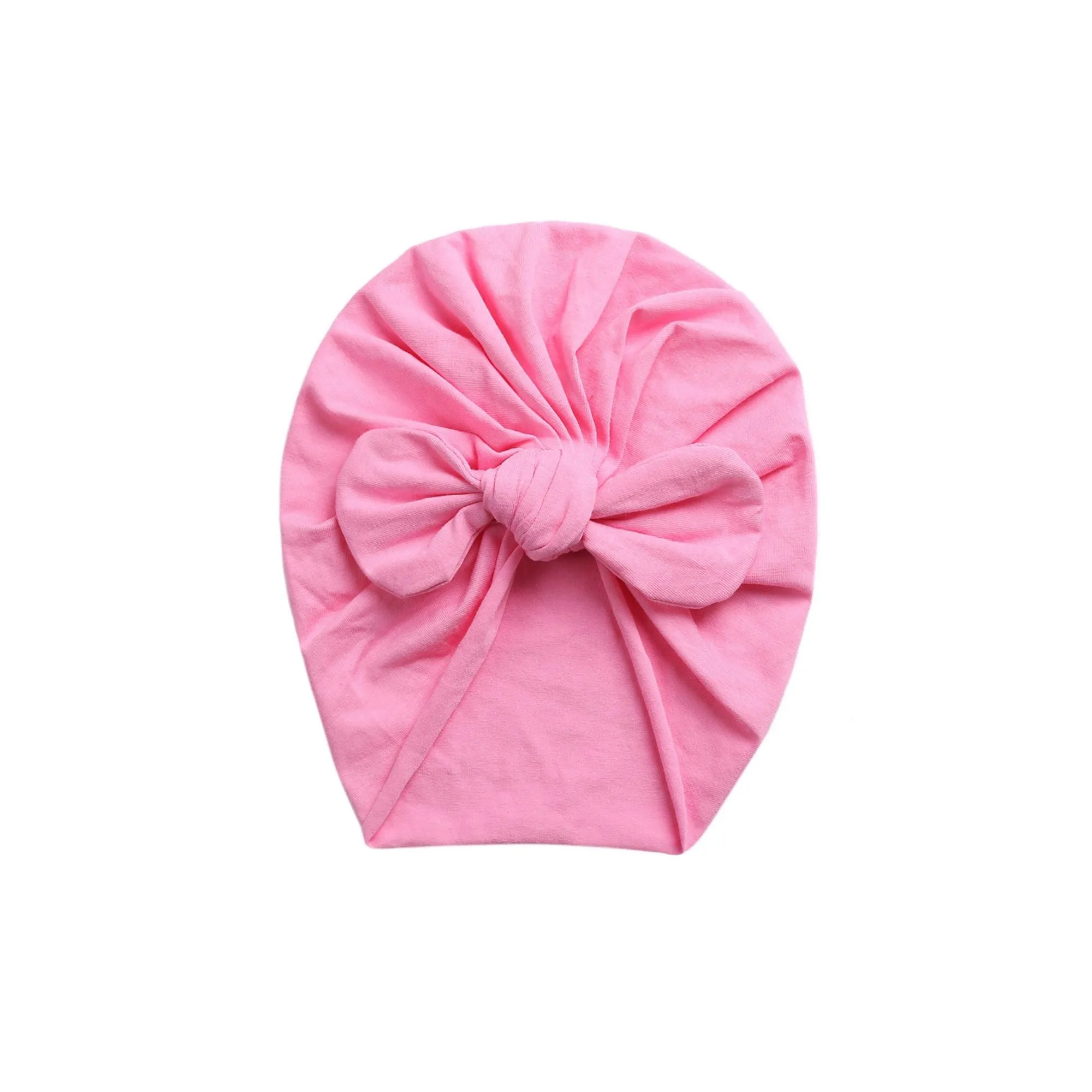 Baby Bunny Ear Turban in Fuchsia