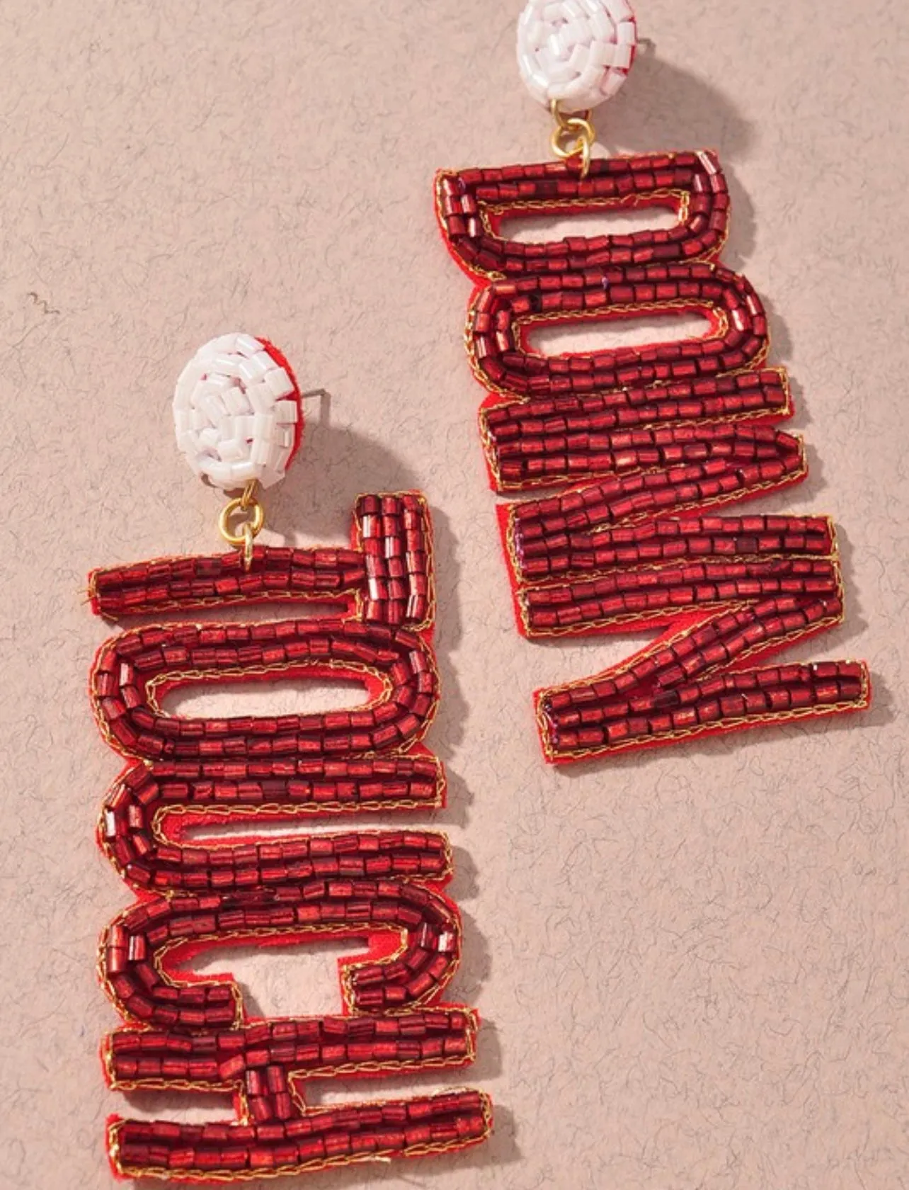 Beaded earrings