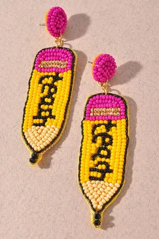 Beaded earrings