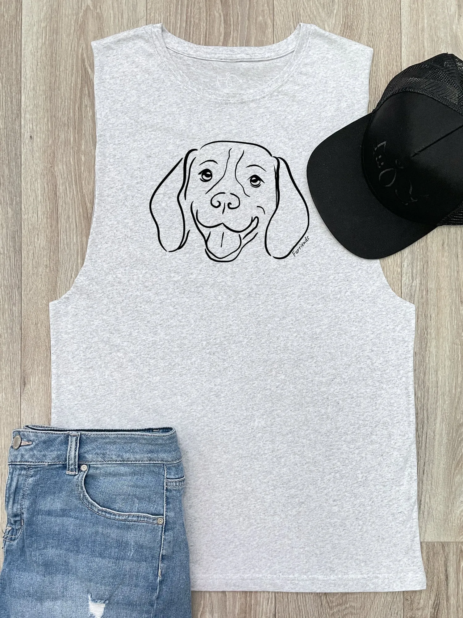 Beagle Axel Drop Armhole Muscle Tank