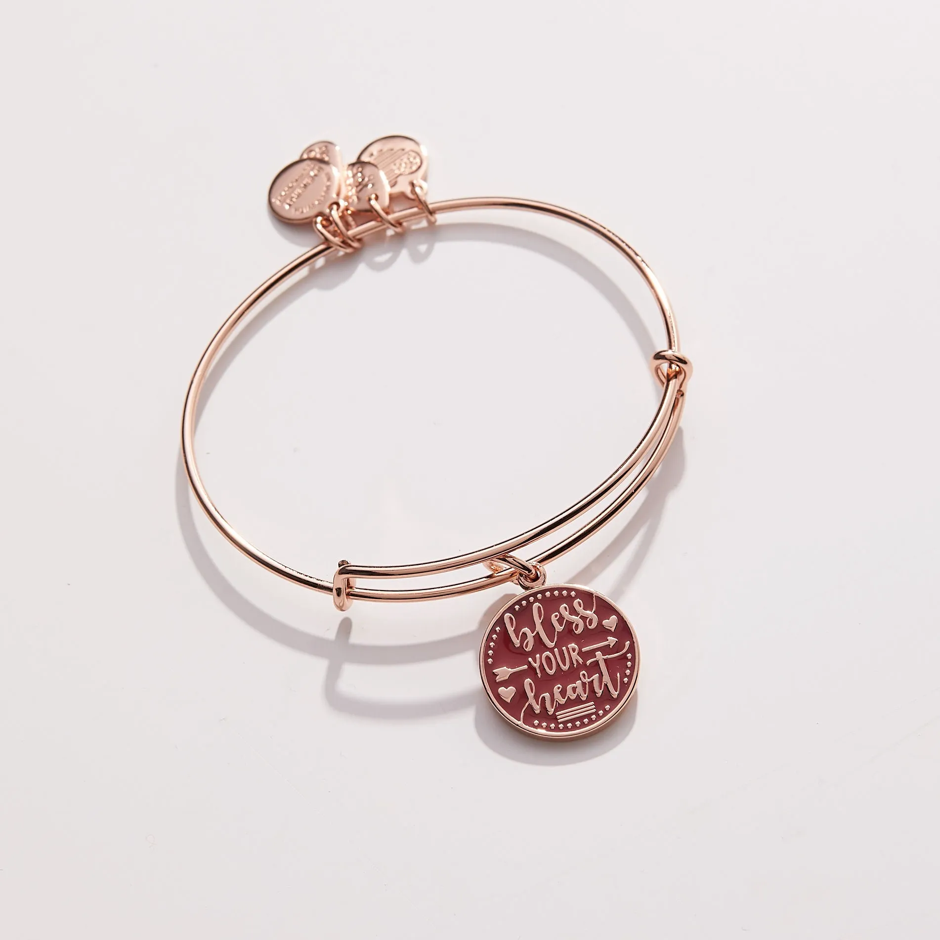 'Bless Your Heart' Charm Bangle