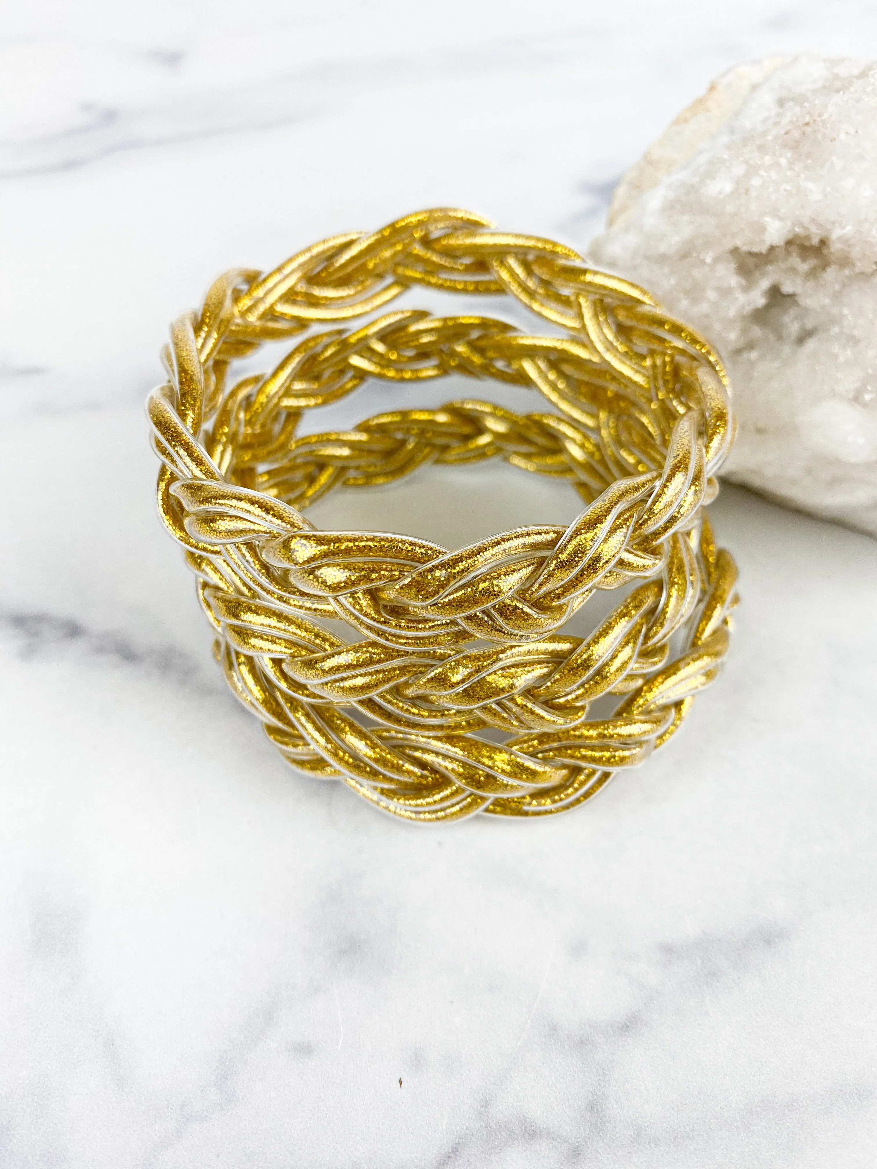 Bracelet Bangle AW Gold Twist