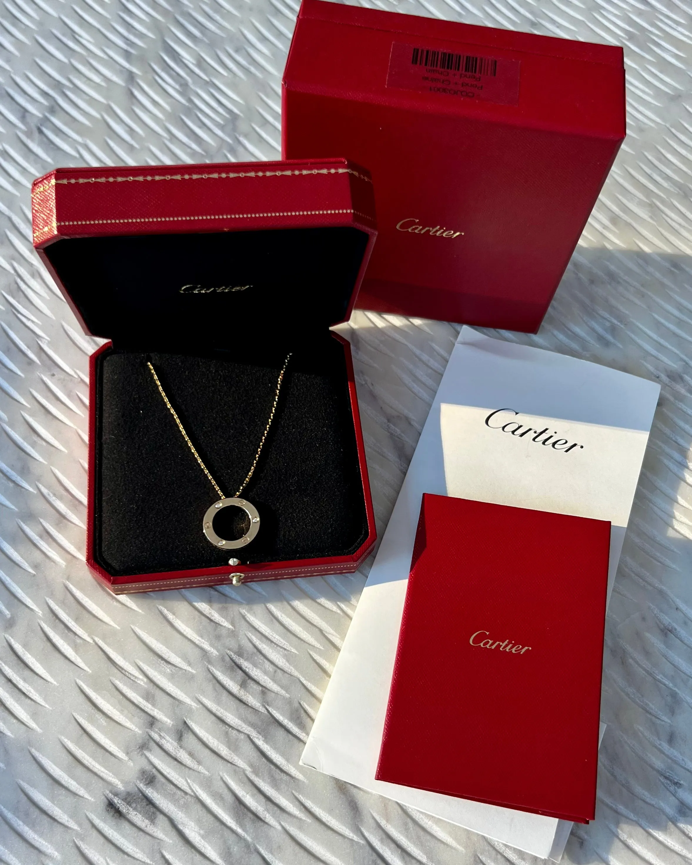 Cartier Love Necklace