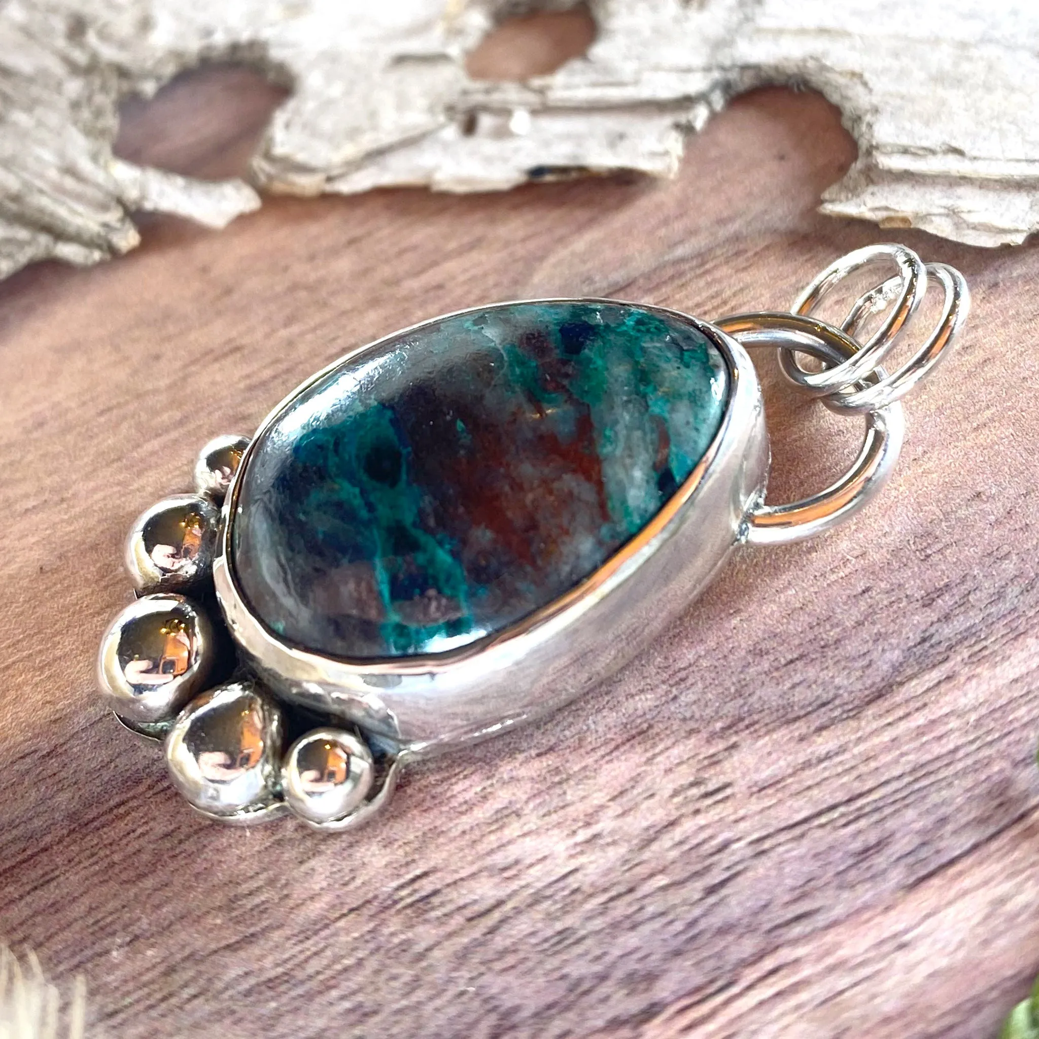 Chrysocolla Pendant