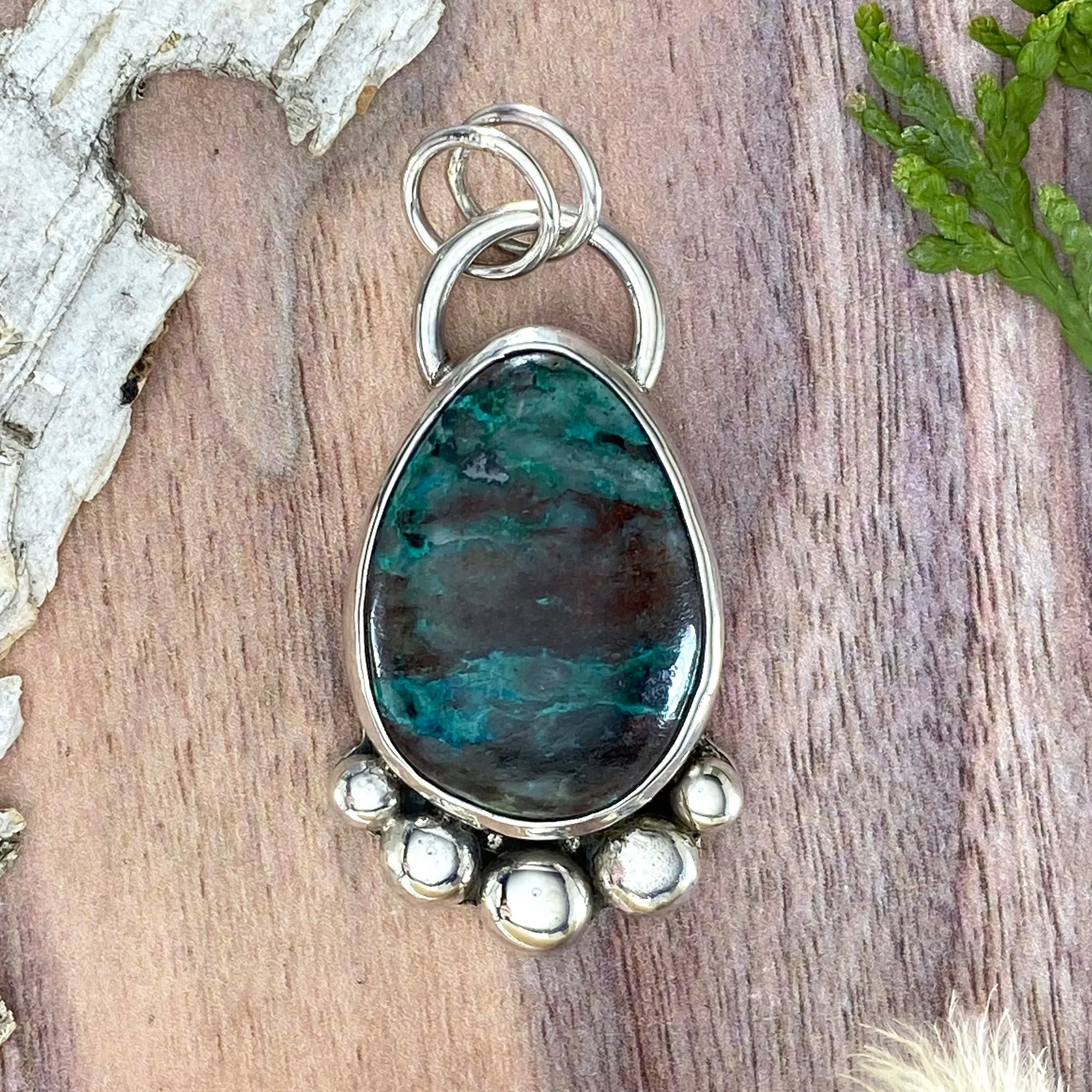 Chrysocolla Pendant