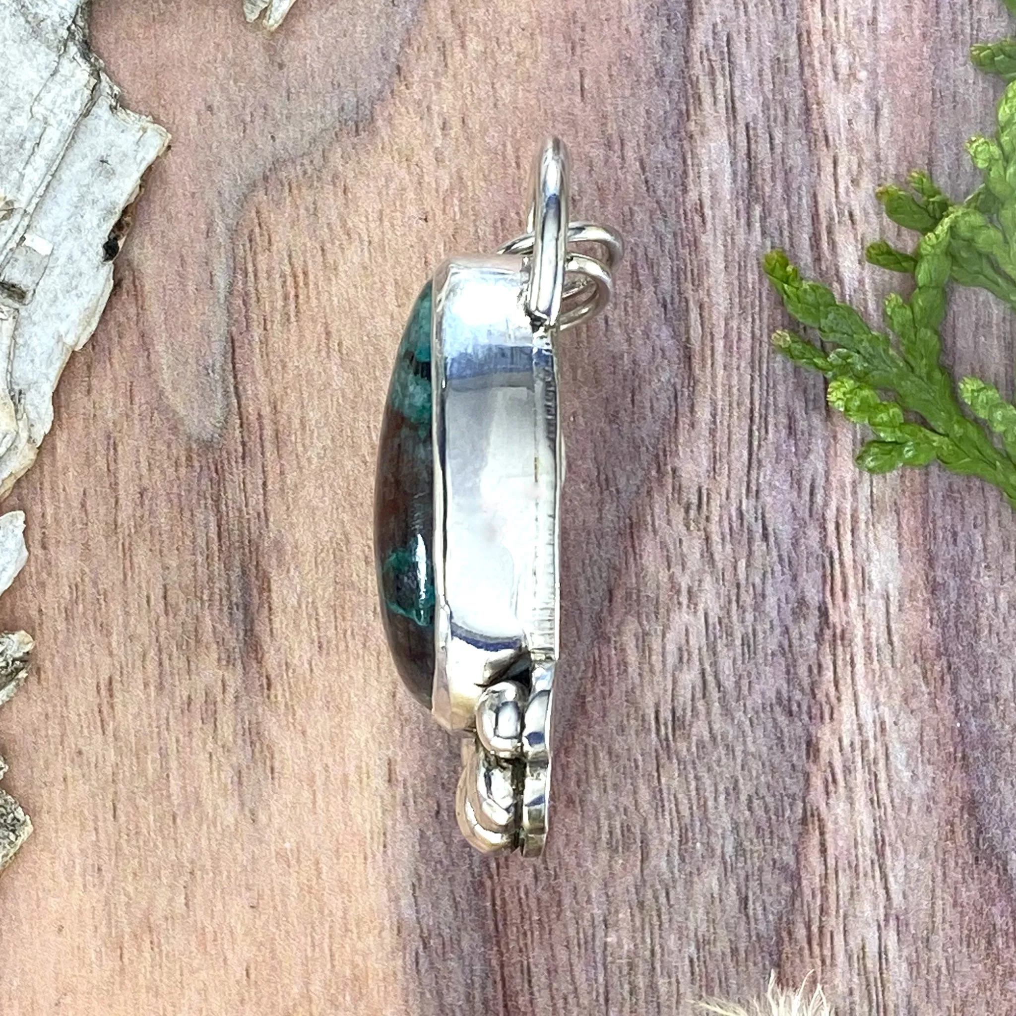 Chrysocolla Pendant