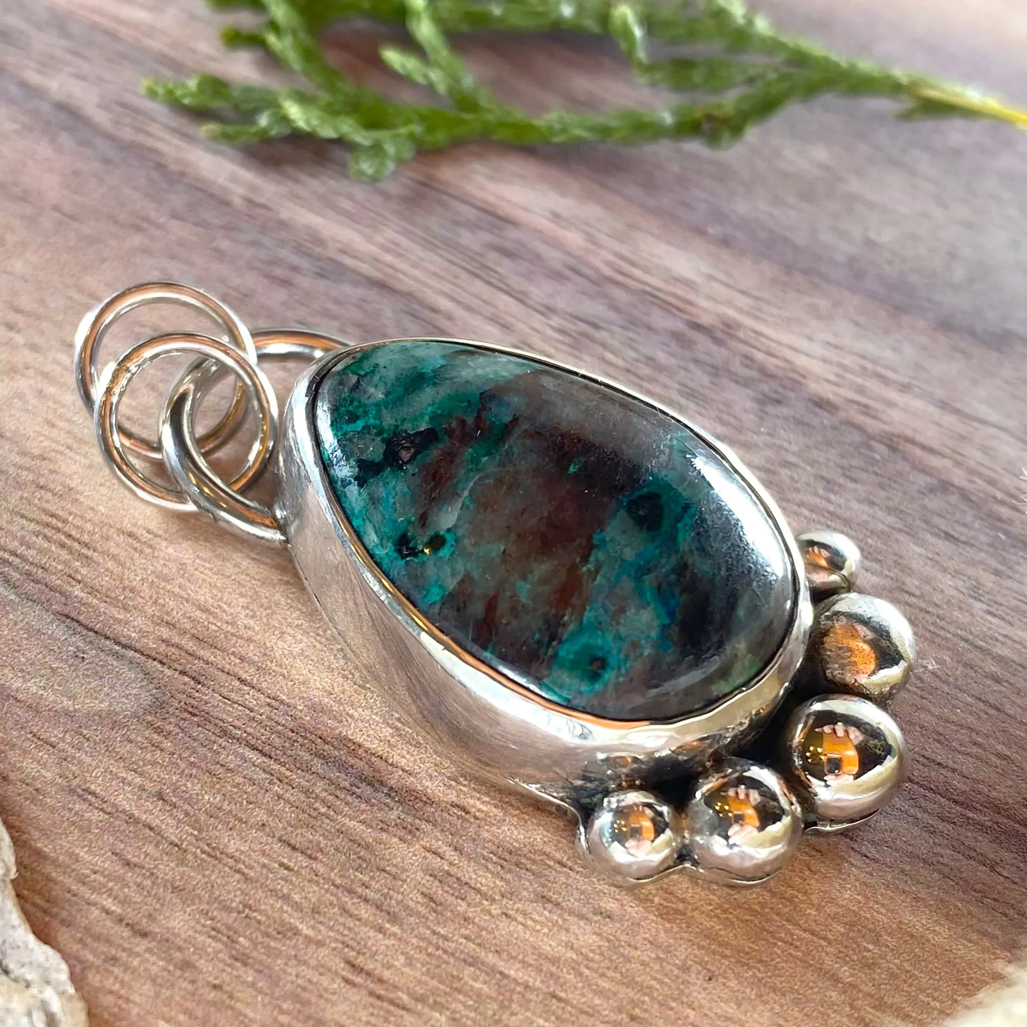 Chrysocolla Pendant