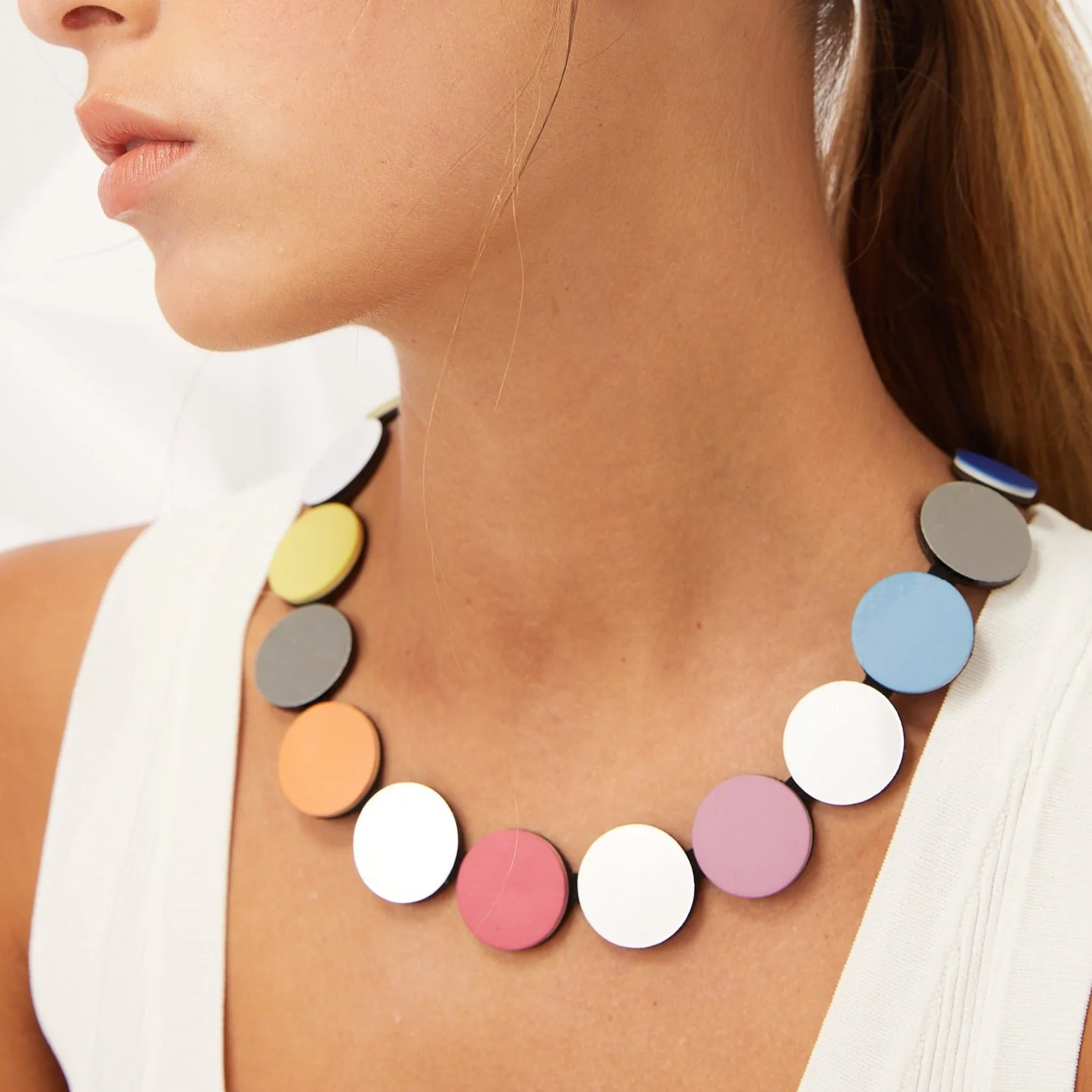 Colours Circle Necklace