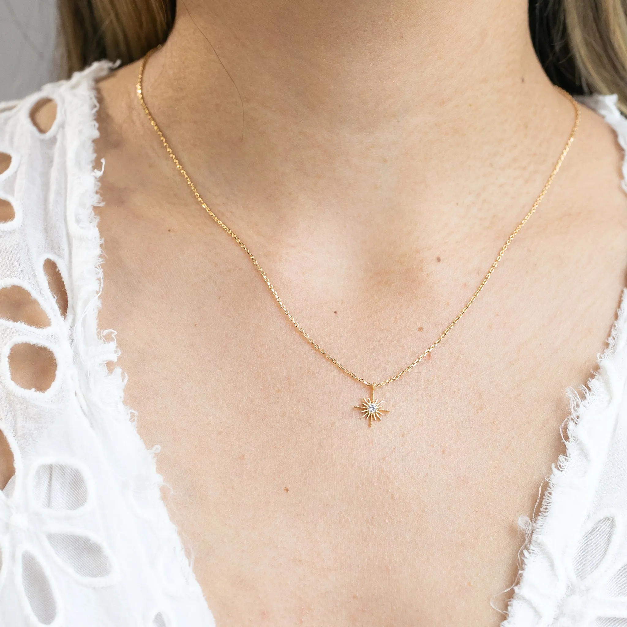 Comet Necklace : Gold