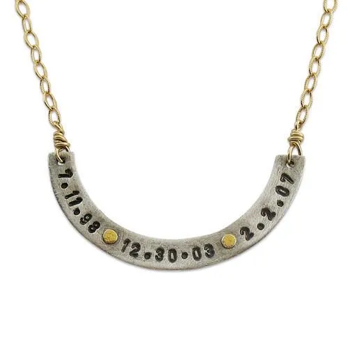 Curved Bar Necklace