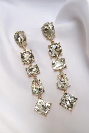 Diamond Drop Earring