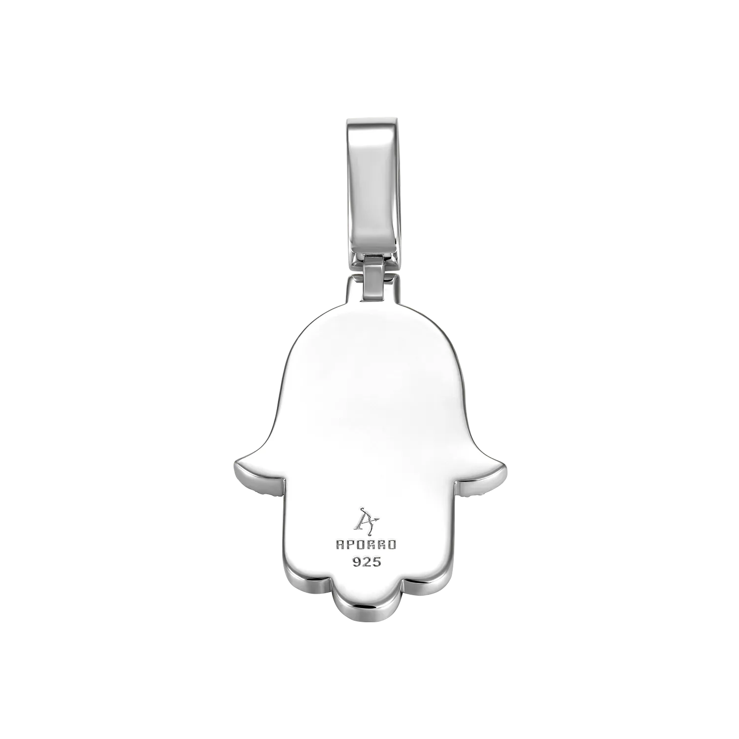 Double-Layered Hamsa Pendant