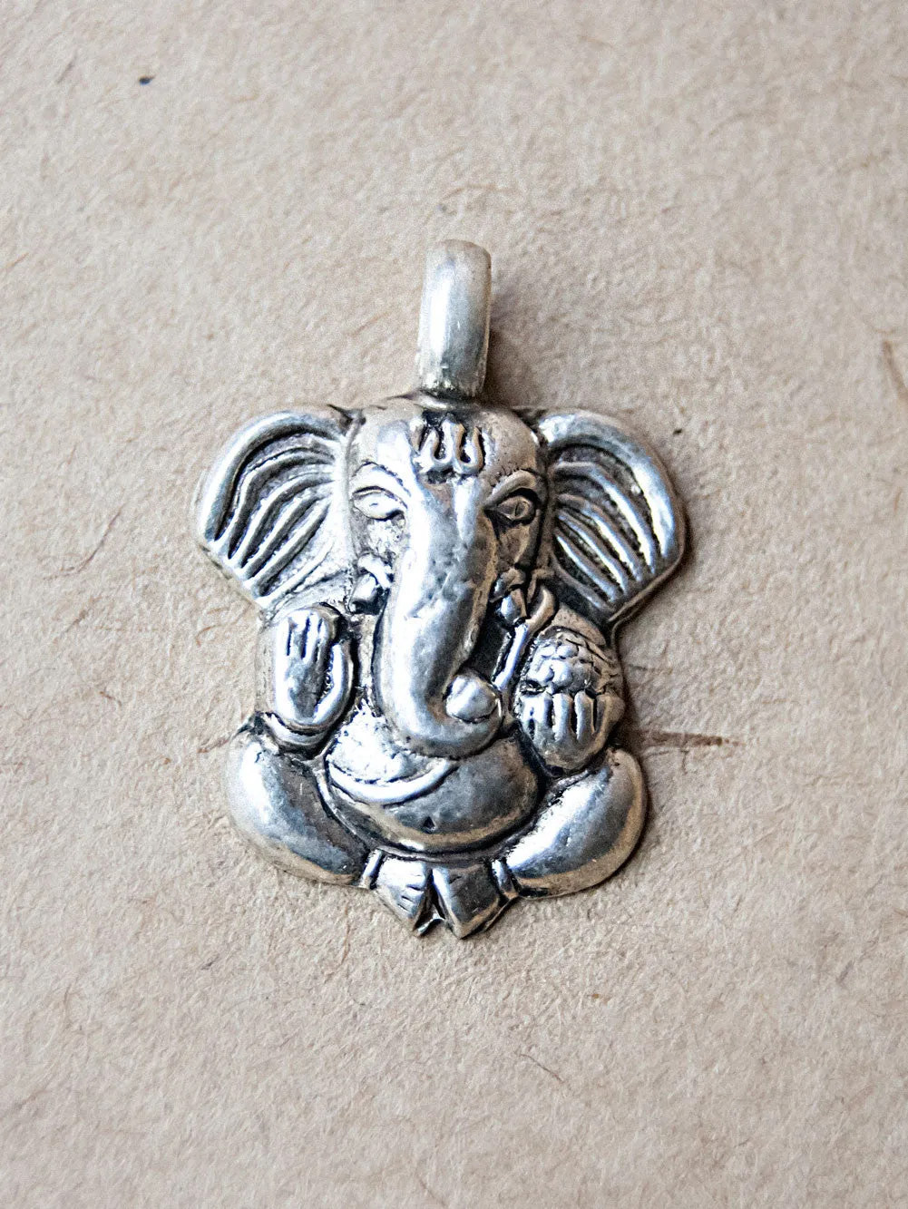 Elephant Silver Pendant