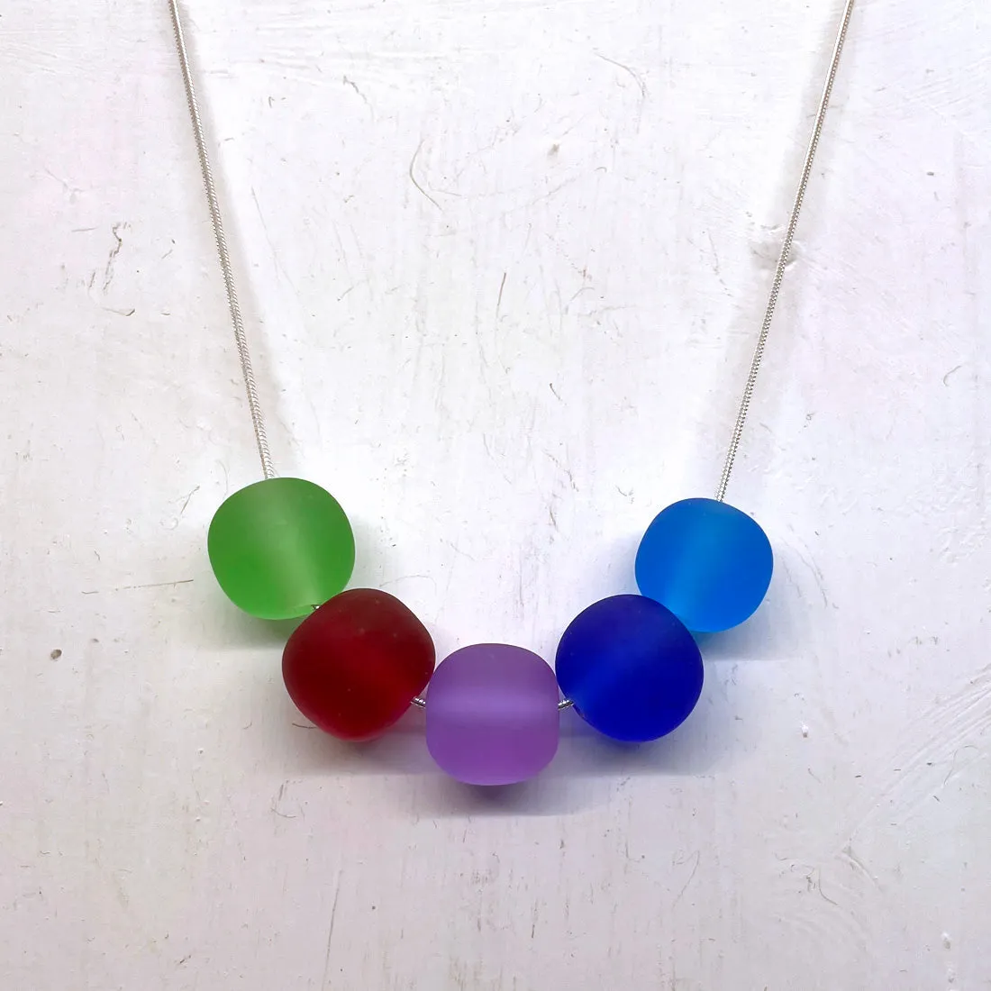 frosted glow necklace