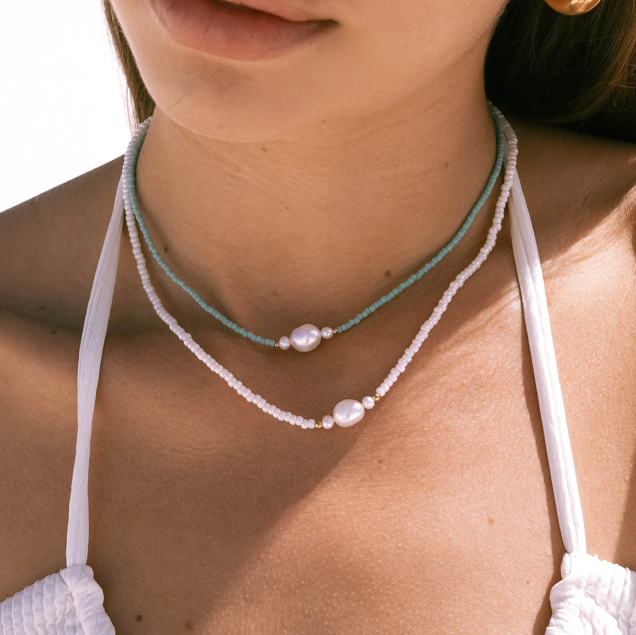 Gia Necklace - Teal