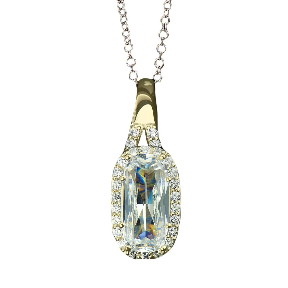 Glacier Collection Gold Pendant