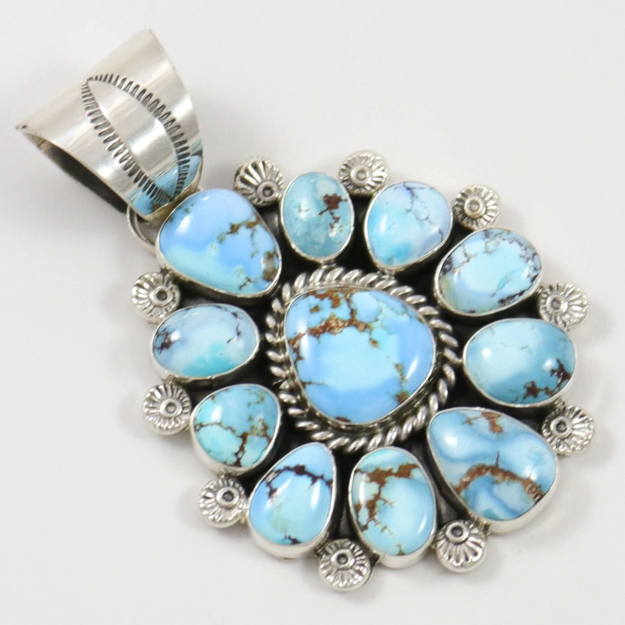 Golden Hills Turquoise Pendant