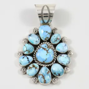 Golden Hills Turquoise Pendant