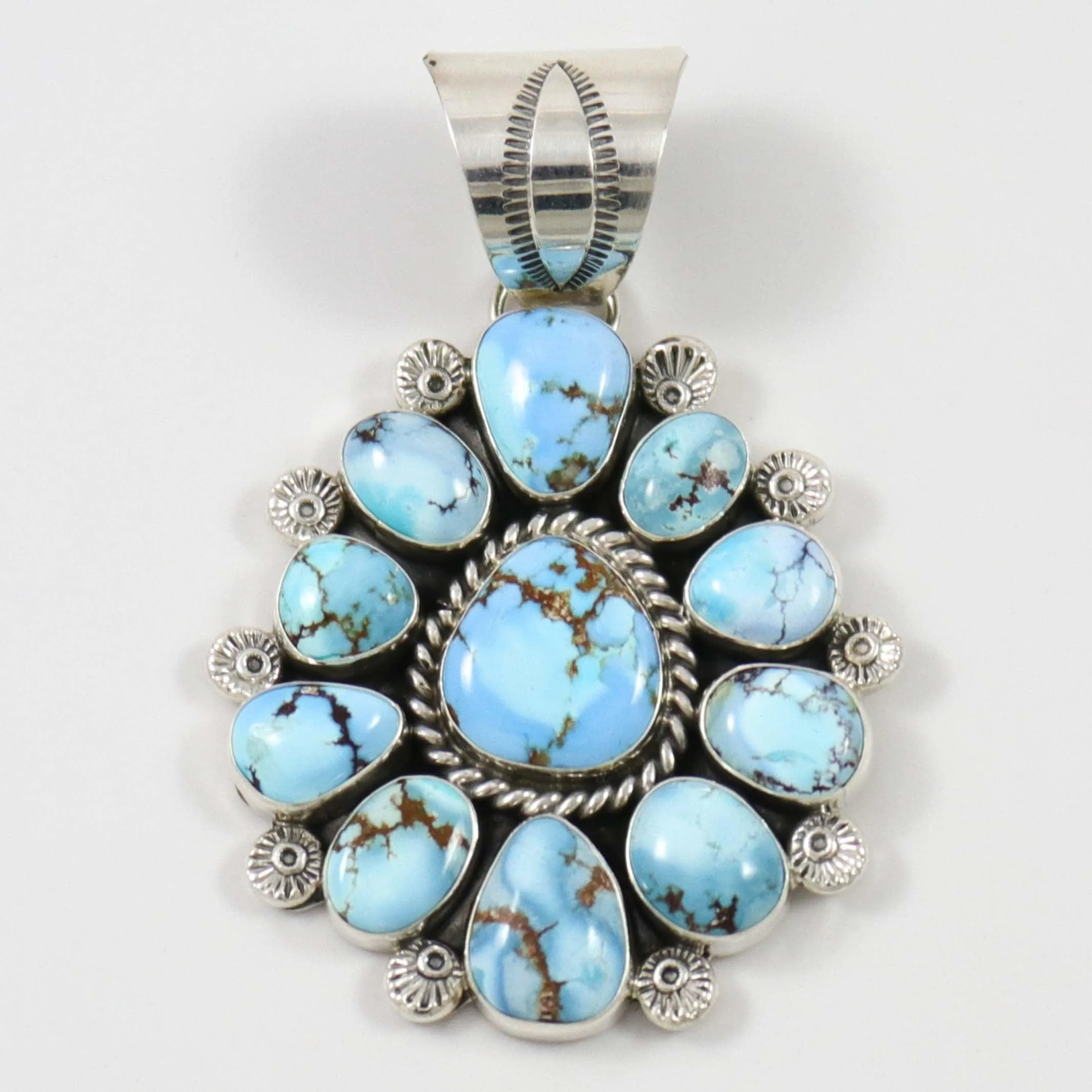 Golden Hills Turquoise Pendant