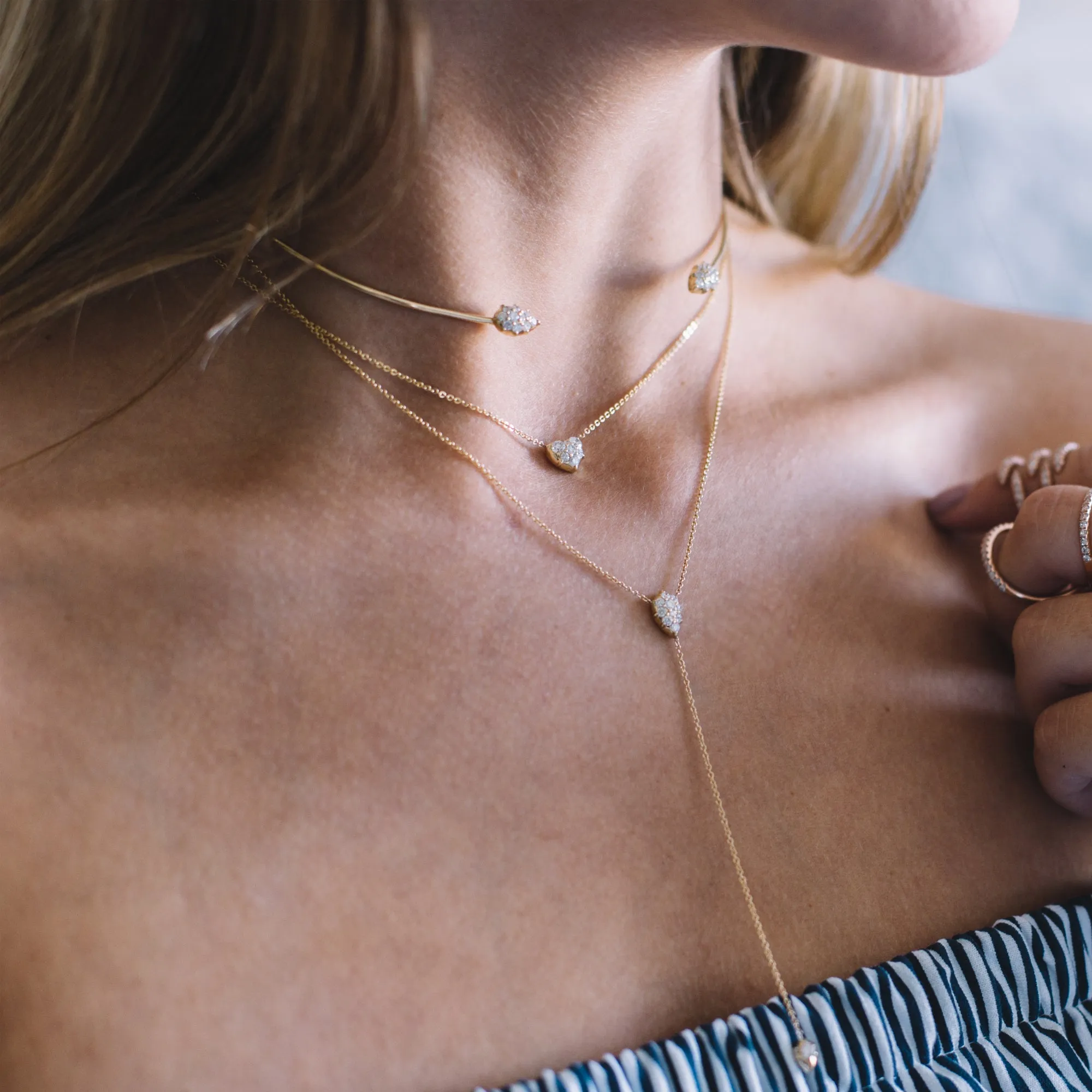 Heart Choker Chain