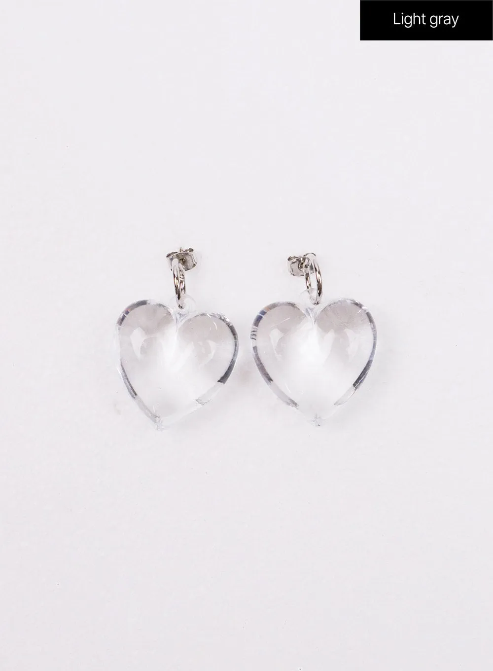 Heart Drop Earrings IJ419