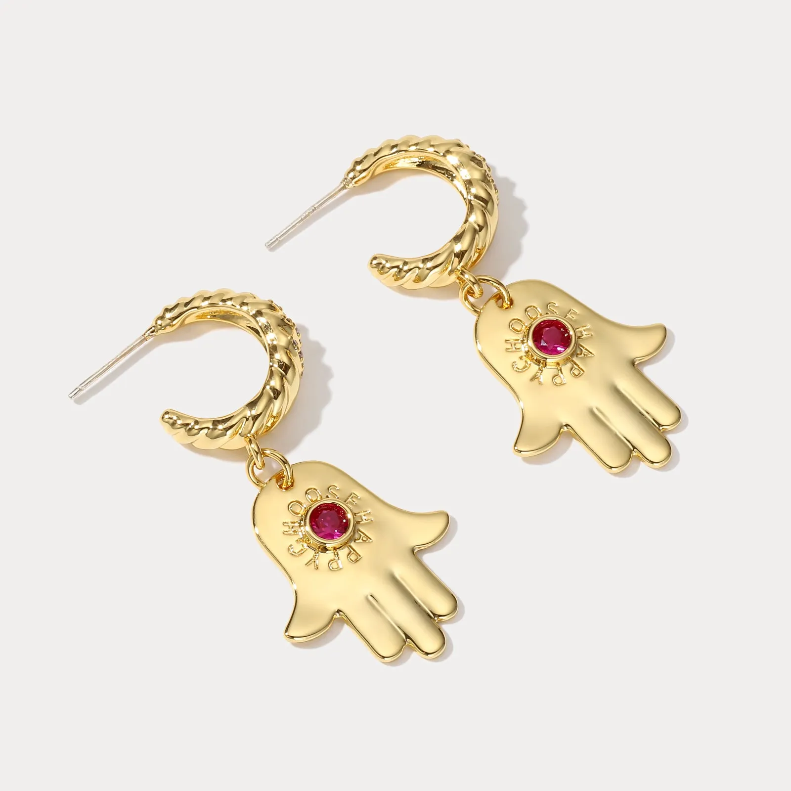 Khamsa Earrings