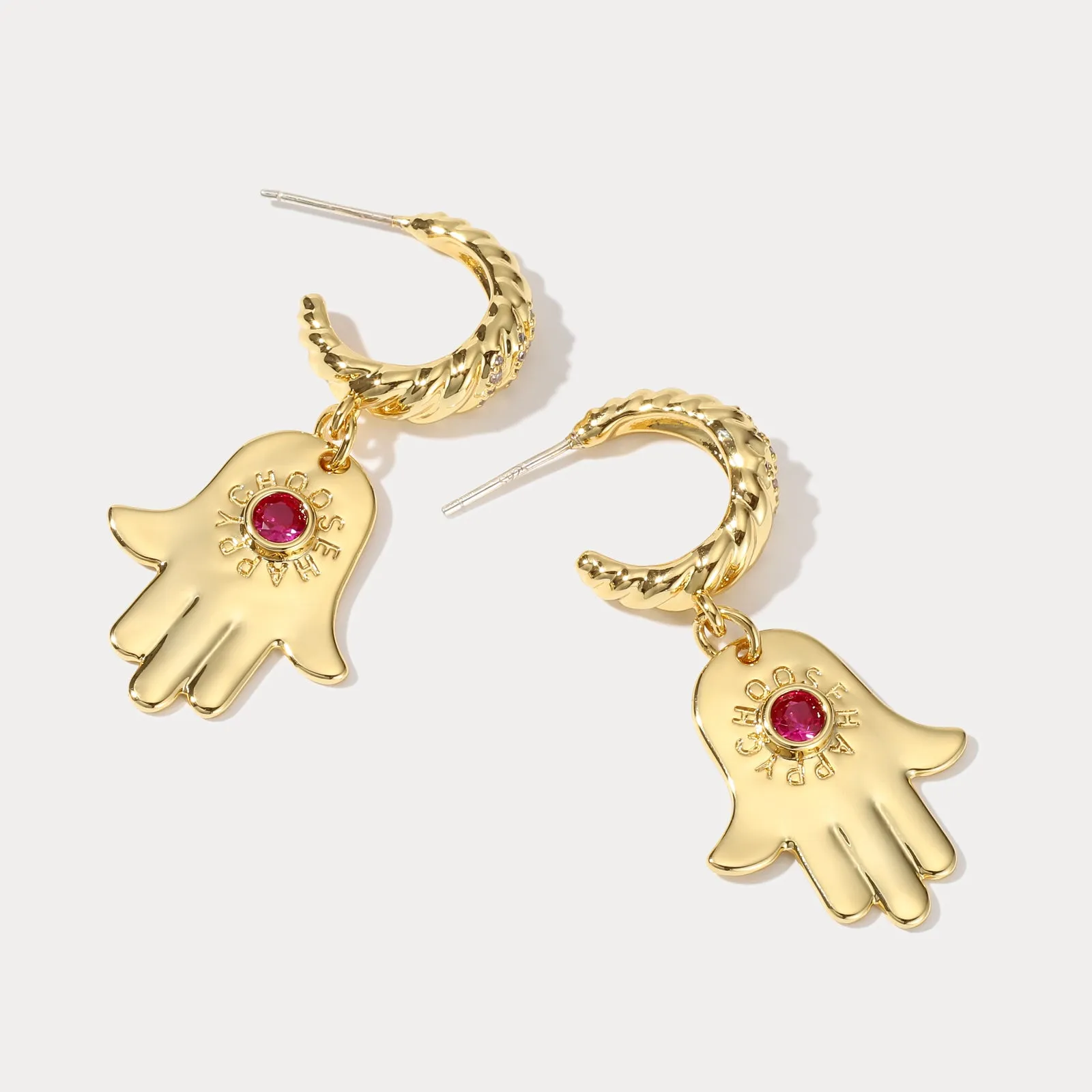 Khamsa Earrings