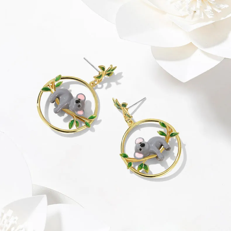 Koala Earrings