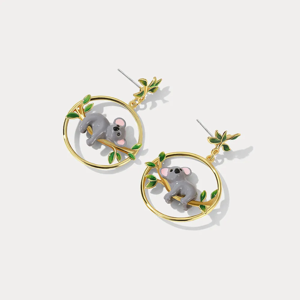 Koala Earrings