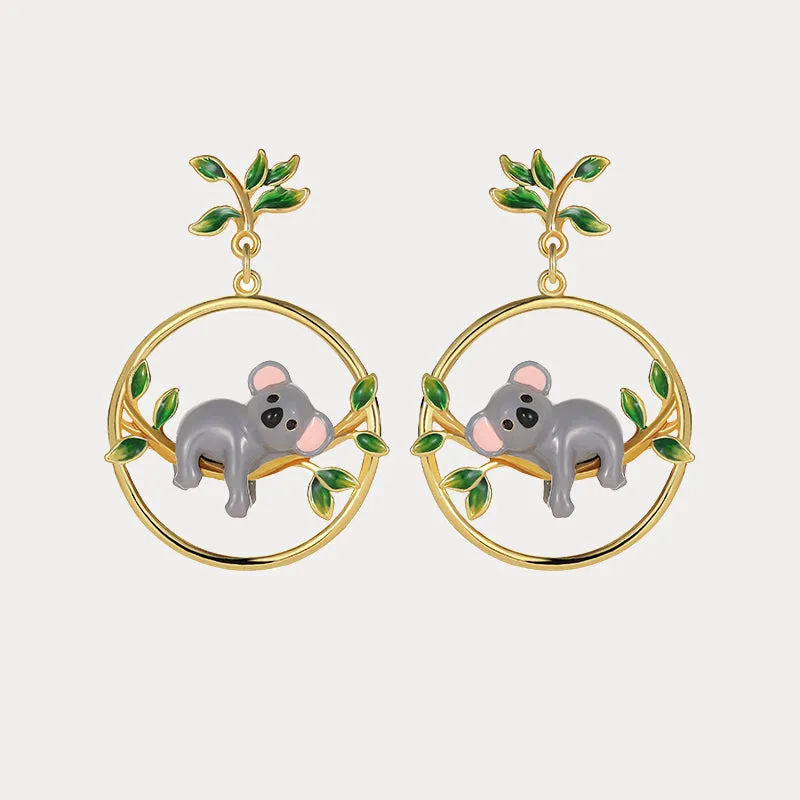 Koala Earrings