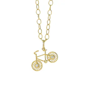 Large Bicycle Charm Pendant