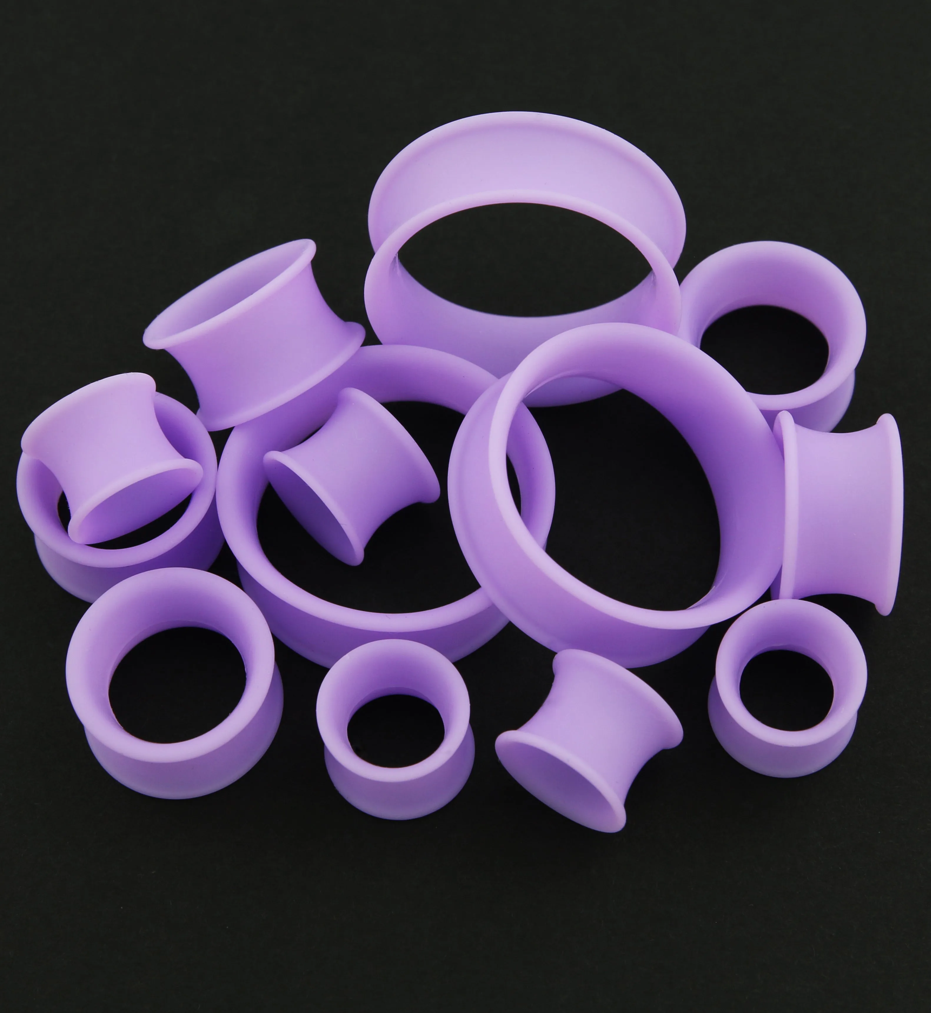 Lavender Purple Matte Silicone Ear Skins