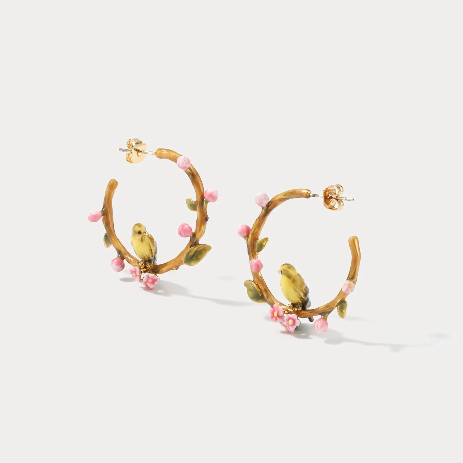 Lovely Canary Earrings