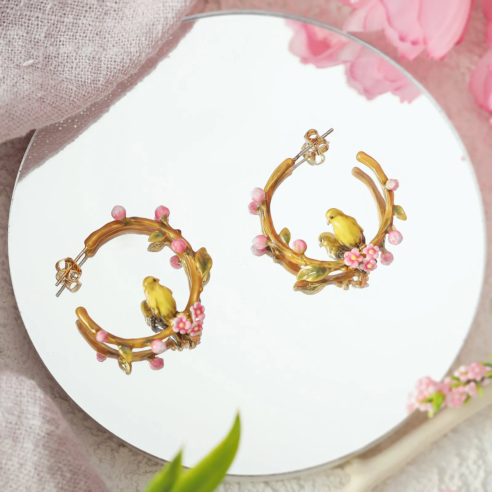 Lovely Canary Earrings