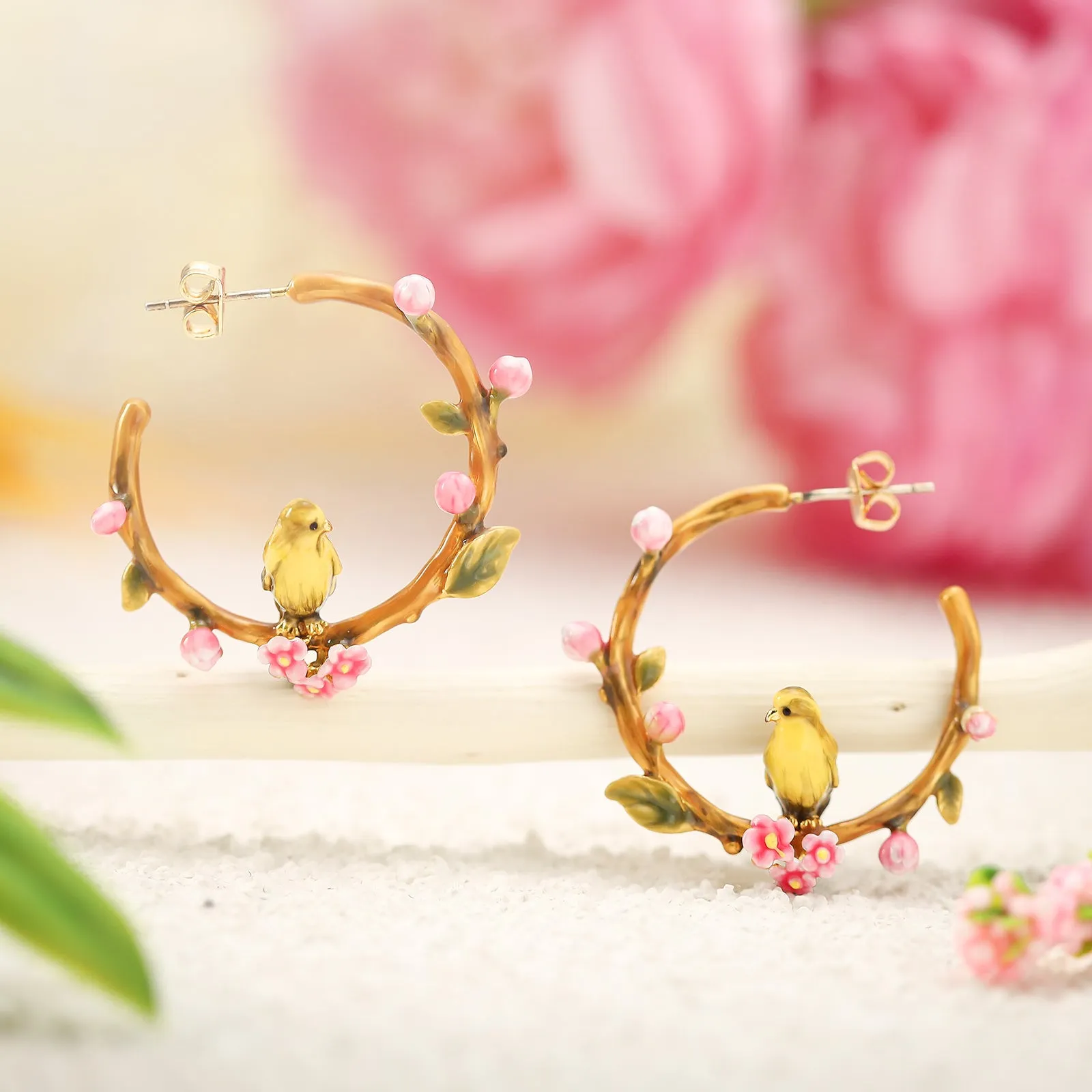 Lovely Canary Earrings