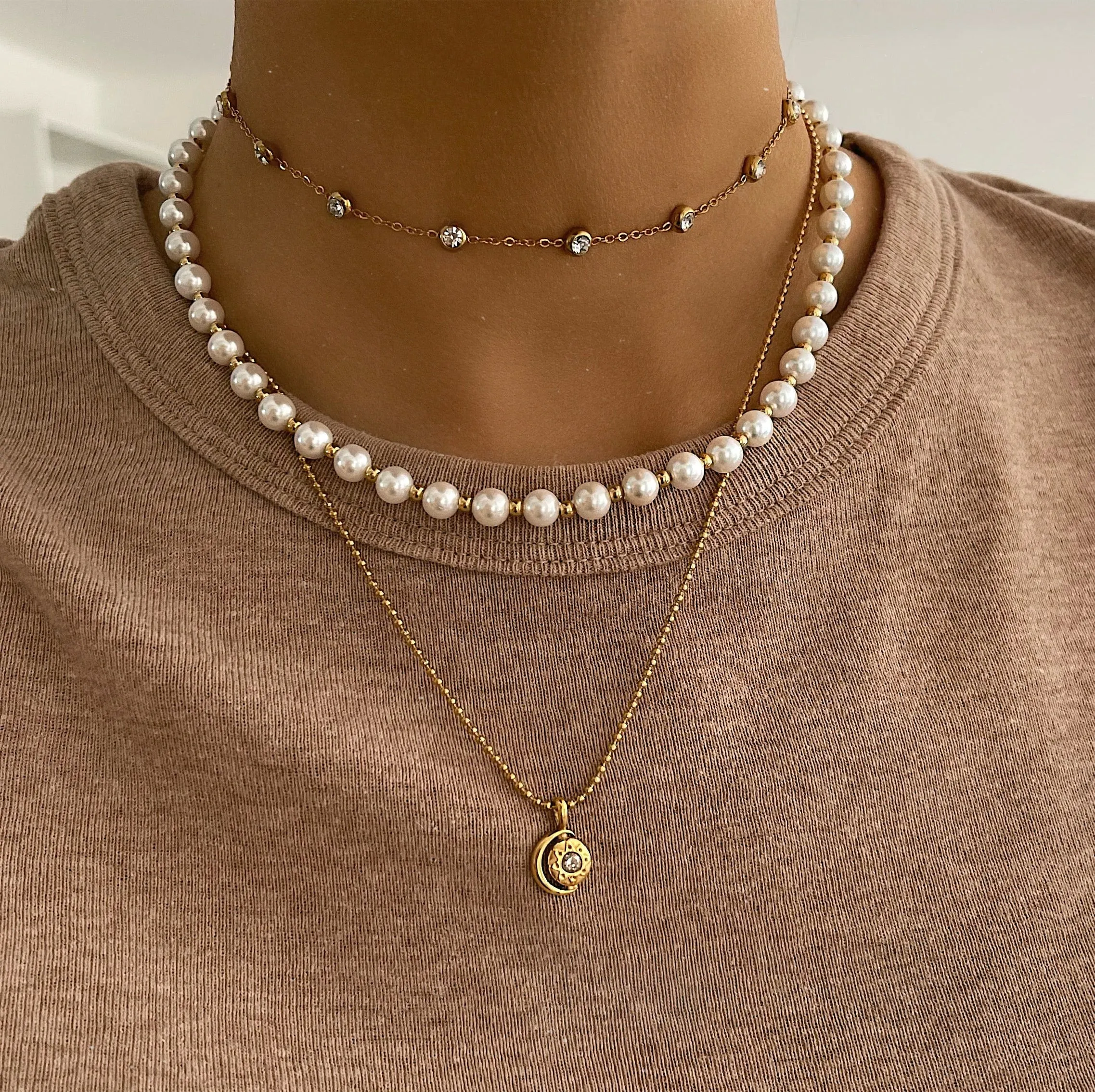 Macy Pearl Choker