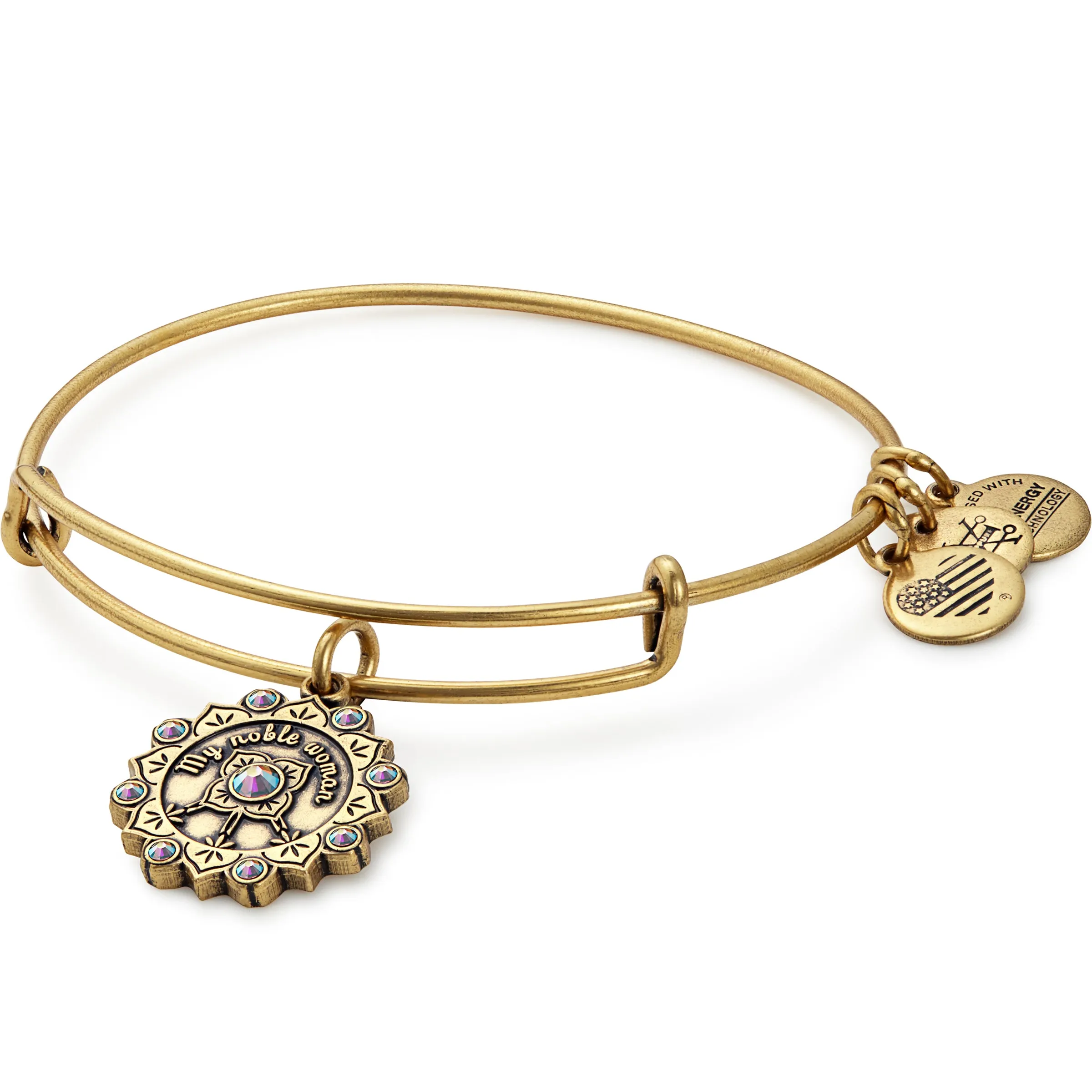 Maid of Honor Charm Bangle Bracelet