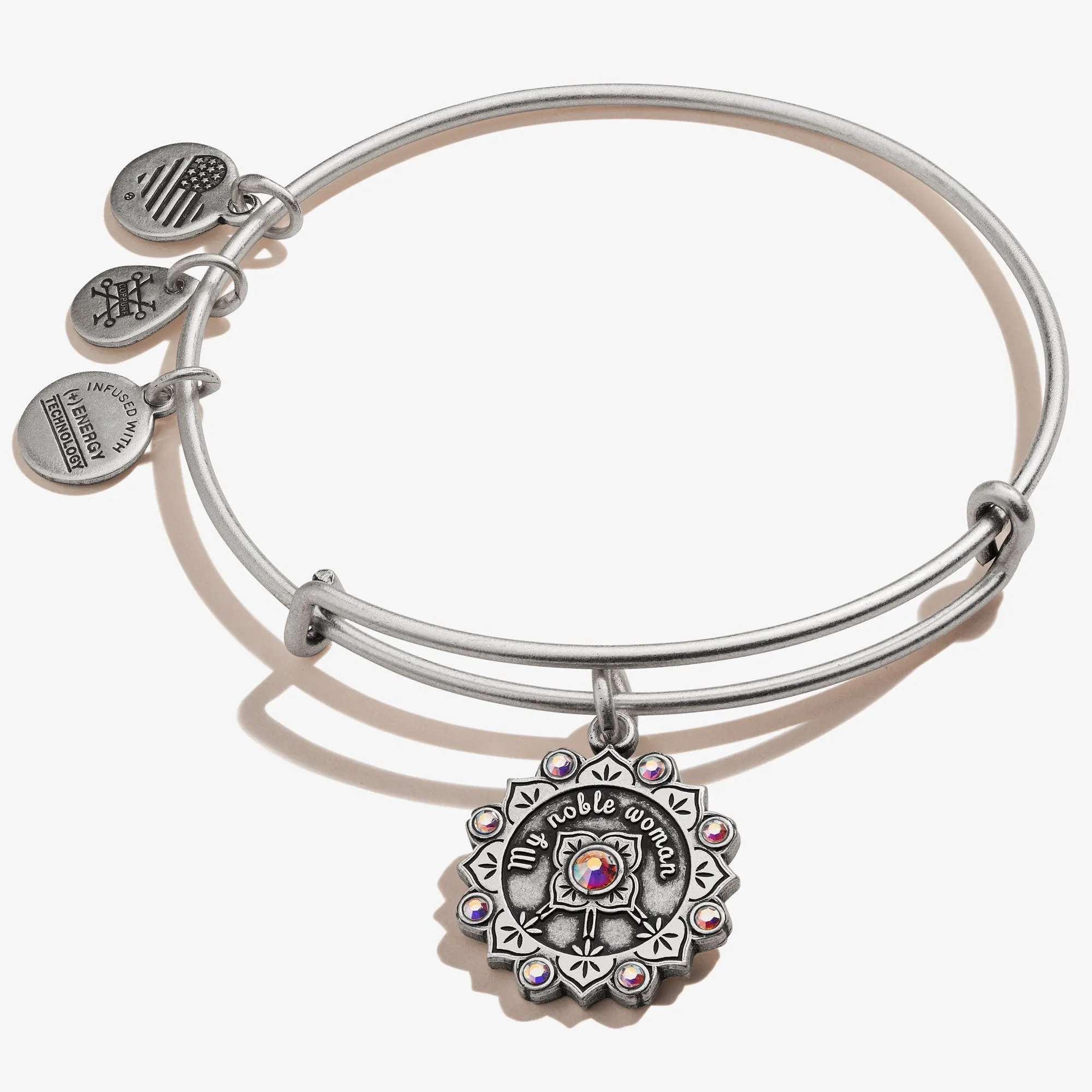 Maid of Honor Charm Bangle Bracelet