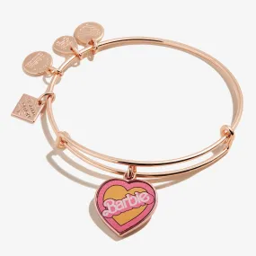 Malibu Barbie 50th Anniversary 'Barbie' Heart Charm Bangle