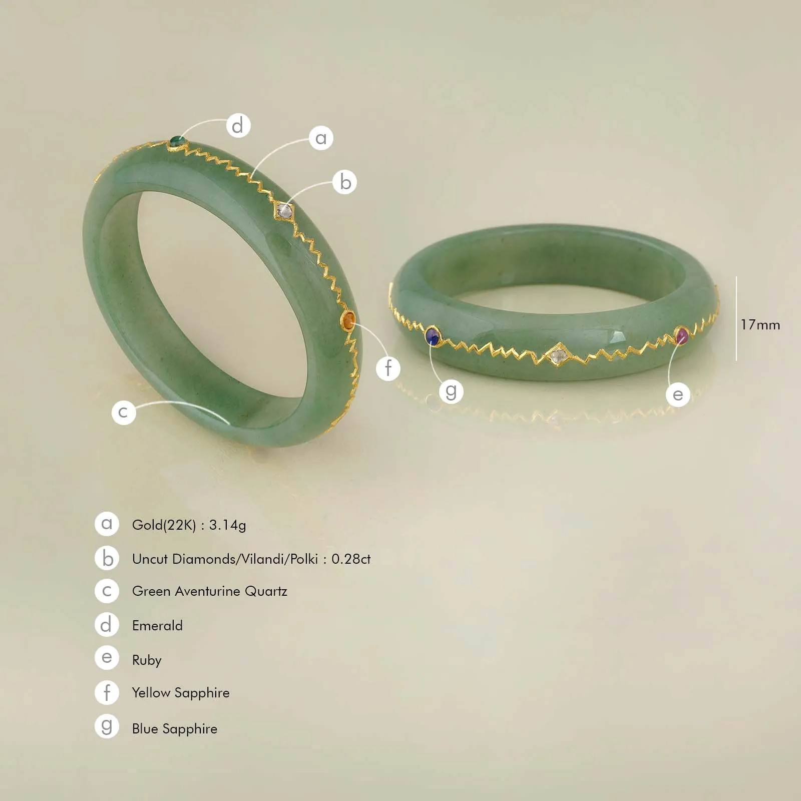 Maya Elements of Life Bangle