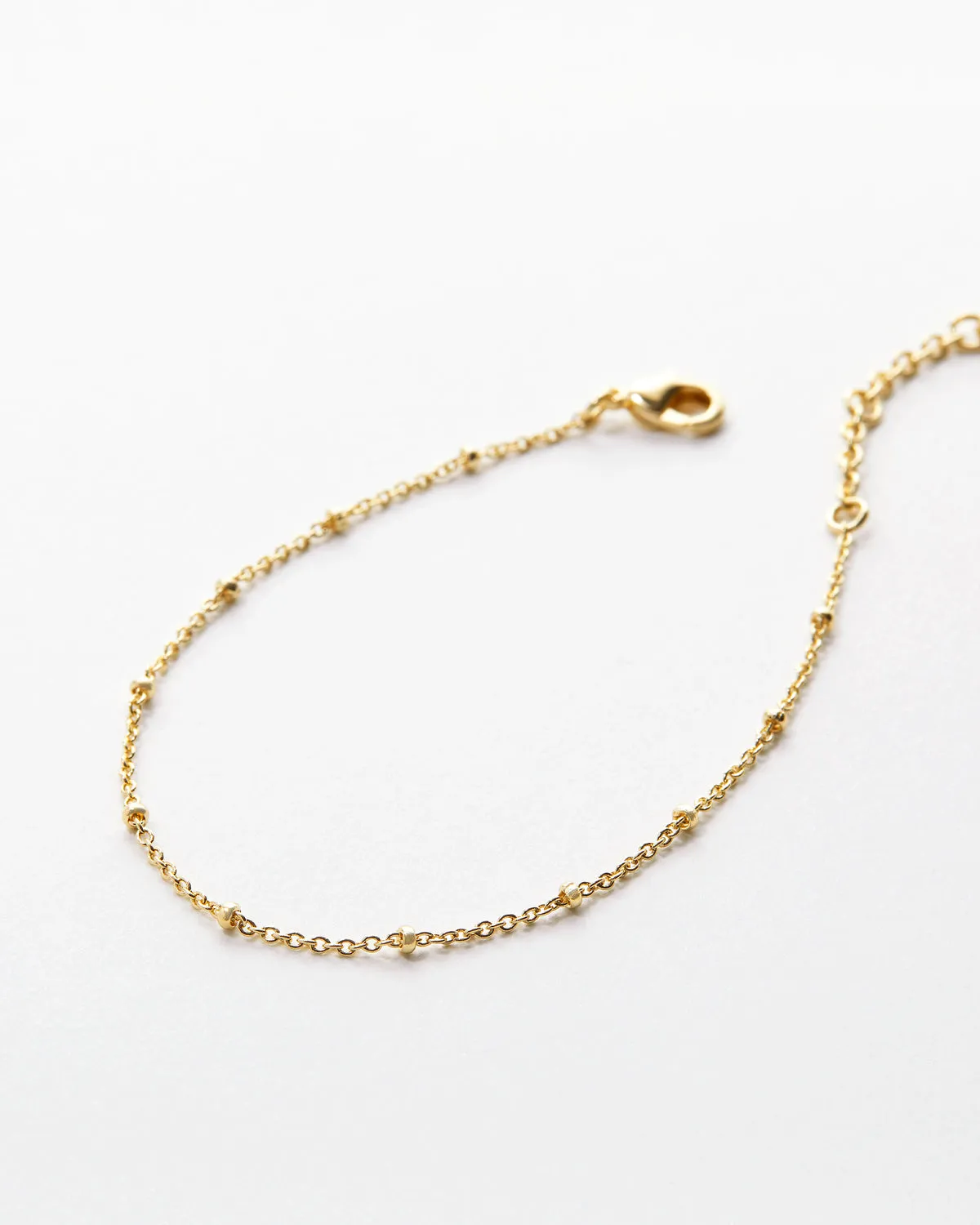 Milestone Satellite Chain Anklet