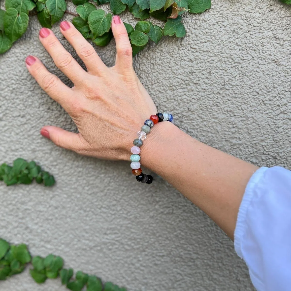 Mindfulness Healing Crystal Chakra Bracelet